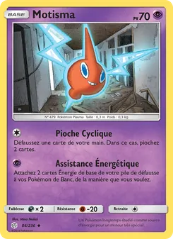 Carte Pokémon Motisma 86