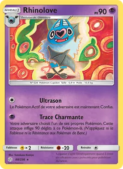 Carte Pokémon Rhinolove 88