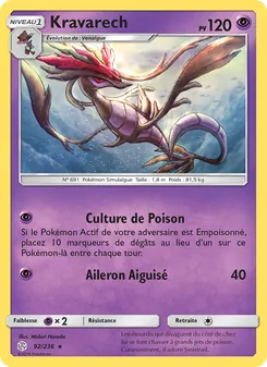 Carte Pokémon Kravarech 92