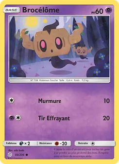Carte Pokémon Brocélôme 93