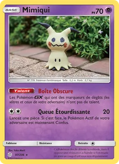 Carte Pokémon Mimiqui 97
