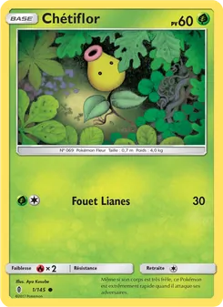 Carte Pokémon Chétiflor 1 — Gardiens Ascendants