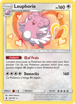 Carte Pokémon Leuphorie 102 — Gardiens Ascendants