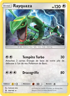 Carte Pokémon Rayquaza 106 — Gardiens Ascendants