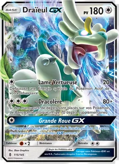Carte Pokémon Draïeul GX 115 — Gardiens Ascendants
