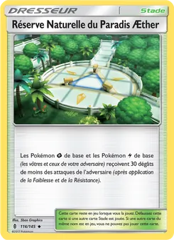 Carte Pokémon Réserve Naturelle du Paradis Æther 116 — Gardiens Ascendants