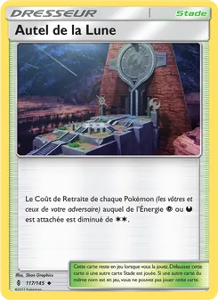 Carte Pokémon Autel de la Lune 117 — Gardiens Ascendants