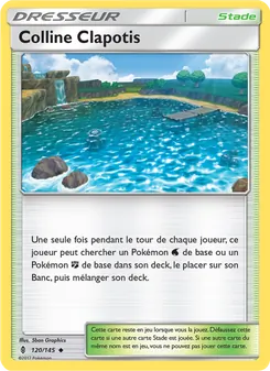 Carte Pokémon Colline Clapotis 120 — Gardiens Ascendants
