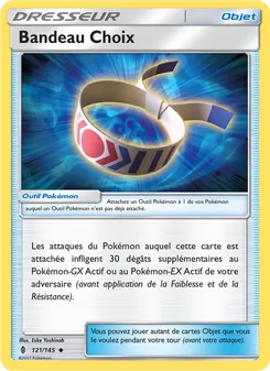 Carte Pokémon Bandeau Choix 121 — Gardiens Ascendants