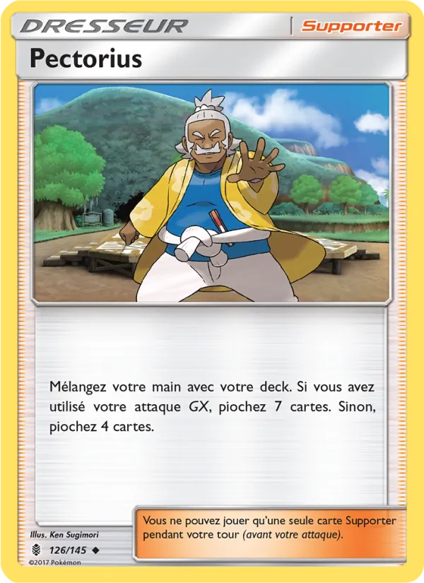 Carte Pokémon Pectorius 126/145 de l'extension Gardiens Ascendants