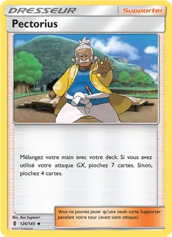 Carte Pokémon Pectorius 126