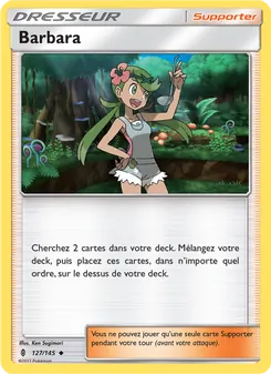 Carte Pokémon Barbara 127