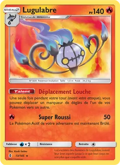 Carte Pokémon Lugulabre 13