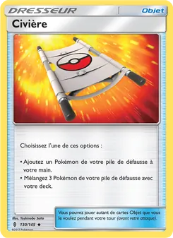 Carte Pokémon Civière 130