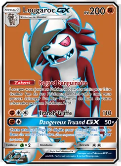 Carte Pokémon Lougaroc GX 138 — Gardiens Ascendants