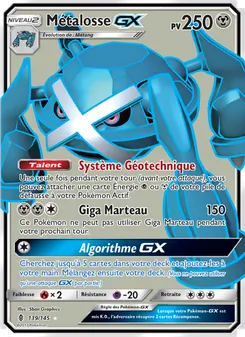 Carte Pokémon Métalosse GX 139 — Gardiens Ascendants