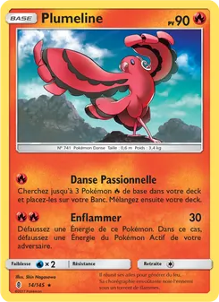 Carte Pokémon Plumeline 14