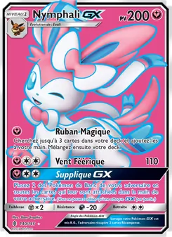 Carte Pokémon Nymphali GX 140 — Gardiens Ascendants