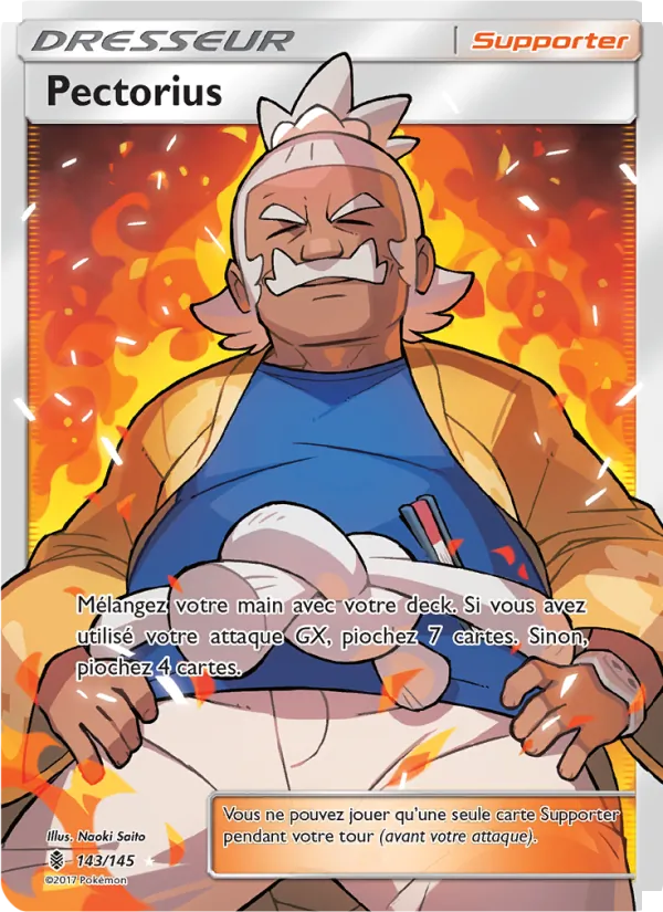 Carte Pokémon Pectorius 143/145 de l'extension Gardiens Ascendants