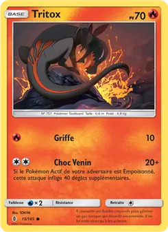 Carte Pokémon Tritox 15