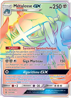 Carte Pokémon Métalosse GX 157 — Gardiens Ascendants