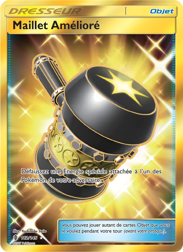 Carte Pokémon Maillet Amélioré 162/145 de l'extension Gardiens Ascendants