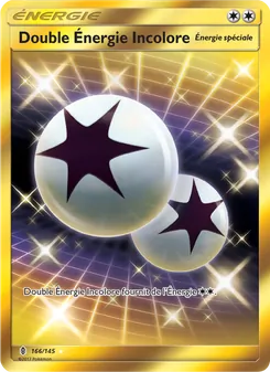 Carte Pokémon Double Énergie Incolore 166 — Gardiens Ascendants