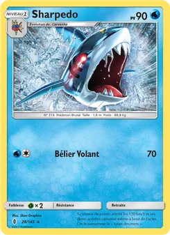 Carte Pokémon Sharpedo 28 — Gardiens Ascendants