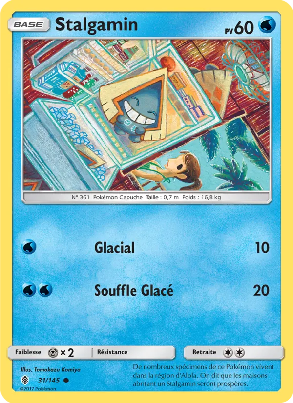 Carte Pokémon Stalgamin 31/145 de l'extension Gardiens Ascendants