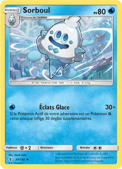 Carte Pokémon Sorboul 34 — Gardiens Ascendants