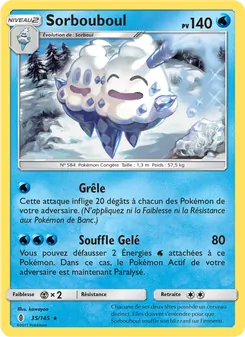 Carte Pokémon Sorbouboul 35 — Gardiens Ascendants