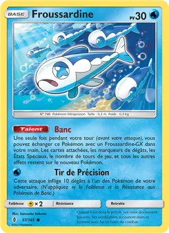 Carte Pokémon Froussardine 37 — Gardiens Ascendants