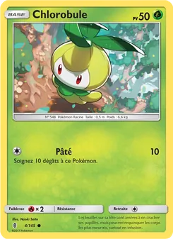 Carte Pokémon Chlorobule 4 — Gardiens Ascendants