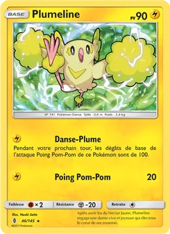 Carte Pokémon Plumeline 46