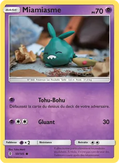 Carte Pokémon Miamiasme 50