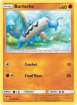 Carte Pokémon Barloche 70