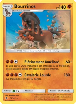 Carte Pokémon Bourrinos 76 — Gardiens Ascendants