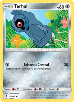 Carte Pokémon Terhal 83 — Gardiens Ascendants