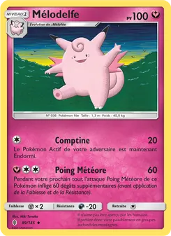 Carte Pokémon Mélodelfe 89 — Gardiens Ascendants