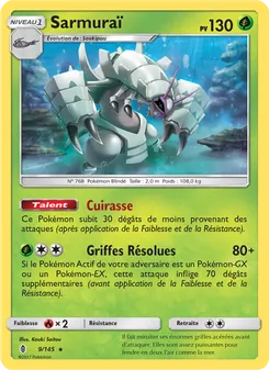 Carte Pokémon Sarmuraï 9 — Gardiens Ascendants
