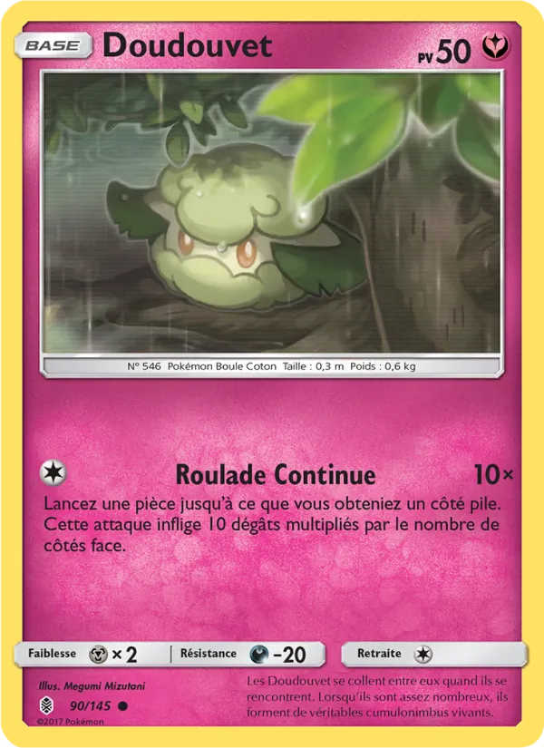 Carte Pokémon Doudouvet 90/145 de l'extension Gardiens Ascendants