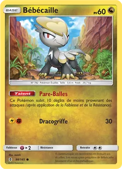 Carte Pokémon Bébécaille 98 — Gardiens Ascendants