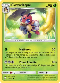 Carte Pokémon Coxyclaque 10