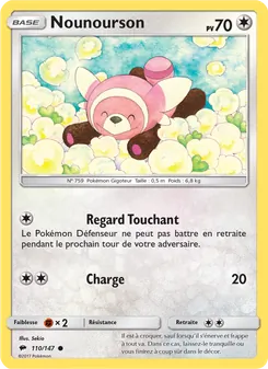 Carte Pokémon Nounourson 110