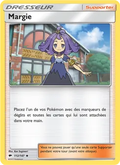 Carte Pokémon Margie 112
