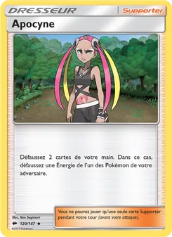 Carte Pokémon Apocyne 120
