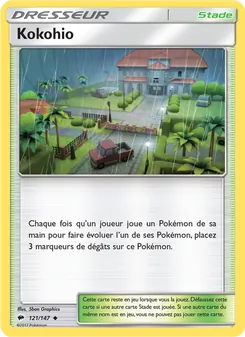 Carte Pokémon Kokohio 121