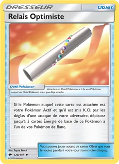 Carte Pokémon Relais Optimiste 128