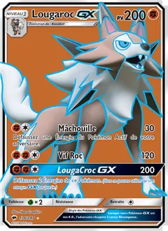 Carte Pokémon Lougaroc GX 136