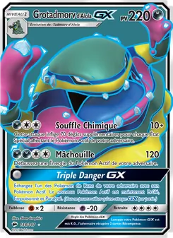 Carte Pokémon Grotadmorv d’Alola GX 138